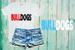 Bulldogs Voleyball SVG lady ladydogs, football svg-415sv Product Image 1