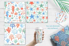 Collection of Watercolor Seamless Patterns Product Image 3