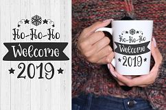 SVG Christmas Sayings Bundle SVG DXF CLIPART VECTOR PRINT Product Image 4