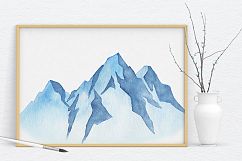 Mountains Watercolor Set Product Image 6