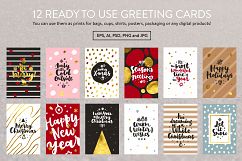 Merry Christmas Vector Set Product Image 3
