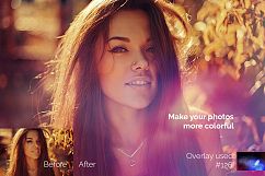 119 Colorful Light Leaks Photo Overlays Product Image 4