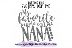 Grandma SVG | Mother&#039;s Day SVG | Nana SVG | Silhouette | Cricut | Cutting File Product Image 3