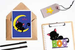 Halloween Kittens graphics and illustrations Product Image 4
