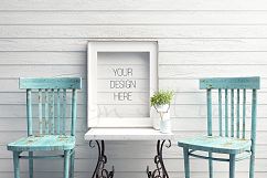 Styled Stock Photography, Frame Mockup, white Frame mockup, Styled Photography Mockup, stock photo Product Image 2