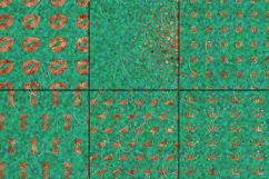 Copper &amp; Teal Foils Digital Paper Product Image 2