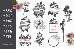 Floral Mega Bundle - SVG DXF PNG EPS JPG PDF Cut Files Product Image 3