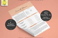 Clean Elegant Resume Template Product Image 2