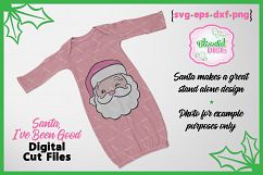 Santa, I&#039;ve Been Good - Vector Cut Files - SVG Christmas Product Image 4