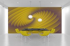 3d Abstract Spiral Modern Background Wallpaper Product Image 1