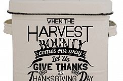 Harvest Bounty Let Us Give Thanks | SVG | PNG | Thanksgiving Product Image 2