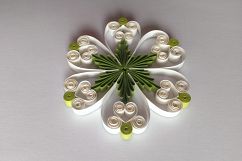 Paper quilling - floral pattern collection Product Image 9