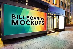 Billborad Mockups at Night Vol.3 Product Image 1