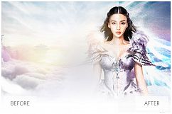 Lovely Watercolor Effect | Photoshop Actions Product Image 11