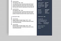 Flipped Resume / CV Product Image 2