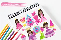Fairytale Princess graphics and illustrations Product Image 3