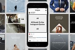 40 Instagram Quotes  Product Image 1