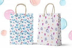 Lovely bunnies-watercolor collection Product Image 3