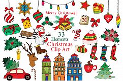 Christmas clipart Product Image 1