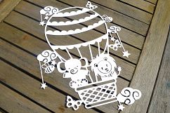 Hot Air Balloon SVG / DXF / EPS files Product Image 2