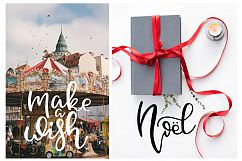 Winter Lettering Overlays Product Image 3