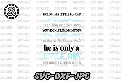 He's Only A Little Boy SVG Product Image 1