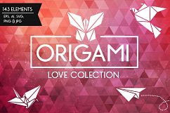Origami - SVG, EPS Illustrations &amp; Patterns Product Image 1