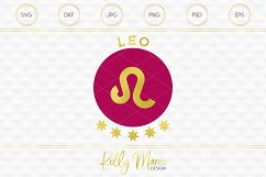 Leo Zodiac SVG File Product Image 1