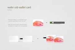 Wafer USB Wallet Card Mockup Product Image 8