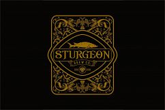 Sturgeon Vintage Logo Pack Product Image 2