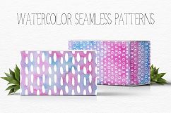 50 Vector Patterns + Free Watercolor  Textures sa a Bonus Product Image 4