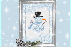 Snowman SVG Bundle 10 Designs SVG DXF EPS PNG files Product Image 2