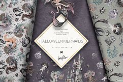 Halloween Mermaid Patterns Product Image 9