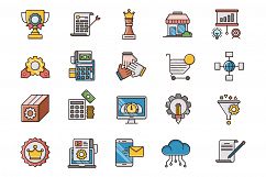 SEO and web optimization icons set Product Image 3