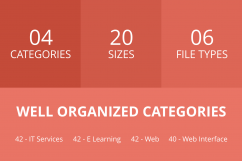 166 Web Line Multicolor B/G Icons Product Image 3