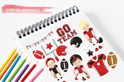 American Football graphics and illustrations Product Image 3