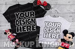Mommy and Me Mockup, Crew Neck Mockup, Parent Child Mockup Product Image 1