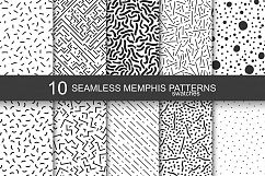 Memphis seamless patterns - swatches Product Image 1