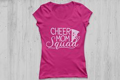 Cheer Mom Squad Svg, Cheer Mom Svg, Cheer Svg, Mom Squad Svg Product Image 2