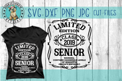 Limited Edition Class of 2019 - Senior - Grad - SVG cut file Product Image 1