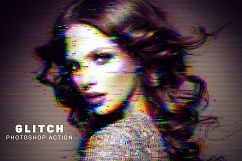 Glitch Photoshop Action Product Image 5