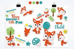 Woodland fox graphics and illustrations Product Image 2