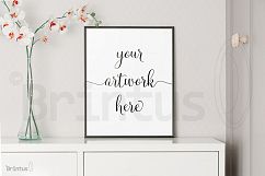 Frame mockup - clean bright interior Product Image 3