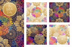Mandala Pattern Scrapbook Papers Product Image 2
