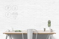 wall mockup, interior wall, desk mockup, blank wall mockup Product Image 5