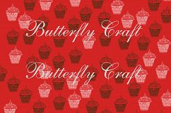 Cupcake Digital Papers, Tea Time Papers, Muffins digital paper, Birthday cake paper, Kitchen paper, Cupcake template, Sugar background Product Image 9