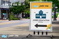 Glyph School-Education Icons Set Product Image 9