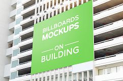 Billboards Mockup on Building Vol.2 Product Image 8