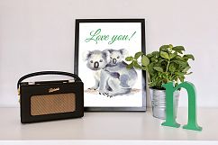 Koala. Watercolor collection Product Image 6