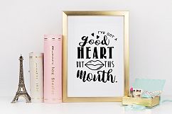 Funny Quotes SVG Cut File Bundle Product Image 8
